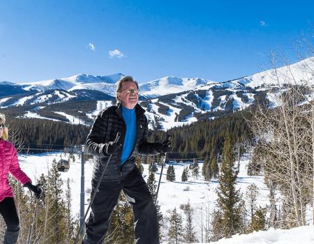 Snowshoe trails in Breckenridge